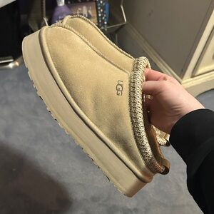 UGG Women's Cream Platform Mules